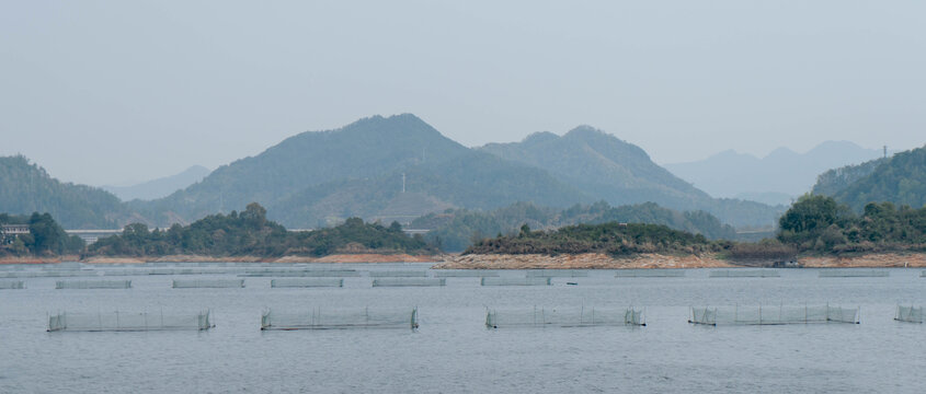 千岛湖的山和水