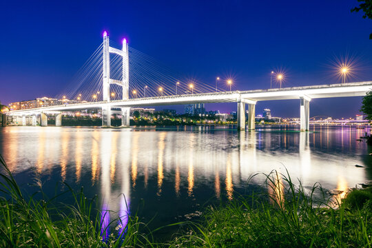 柳州壶西大桥夜景