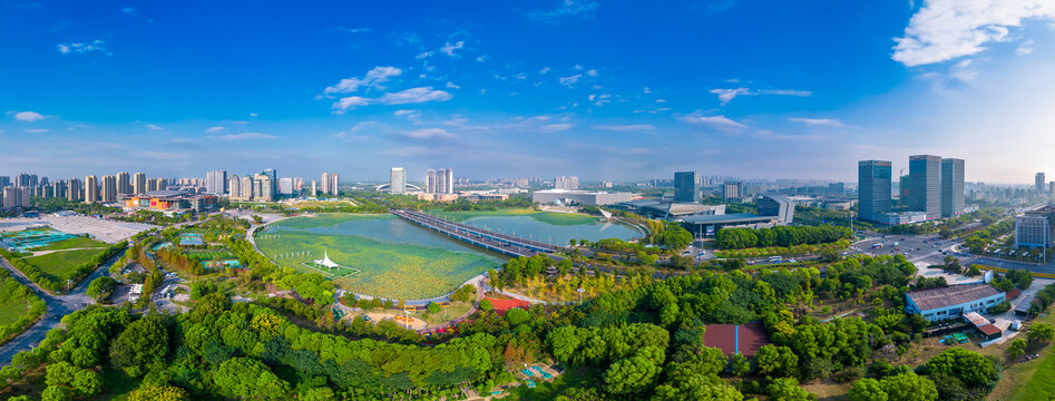 扬州明月湖城市环境