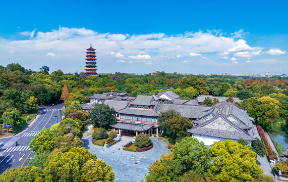 江苏省扬州市大明寺风光