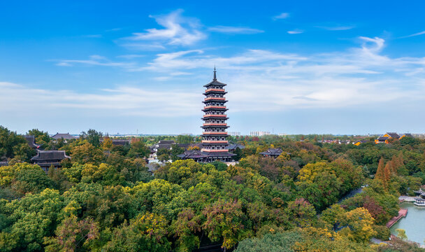 江苏省扬州市大明寺风光