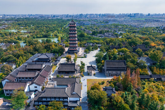 江苏省扬州市大明寺风光