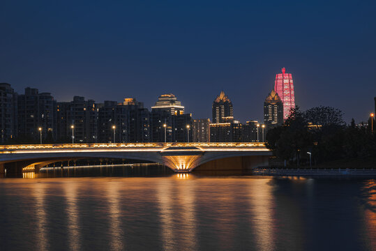 郑东新区夜景