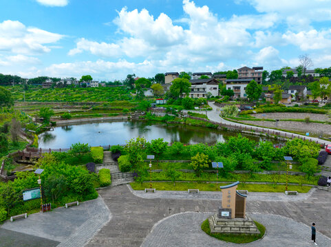 美丽乡村英雄湾村