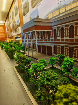 昆明铁路博物馆车站模型