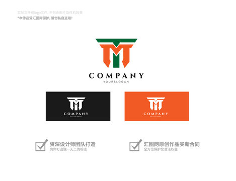 TM字母logo