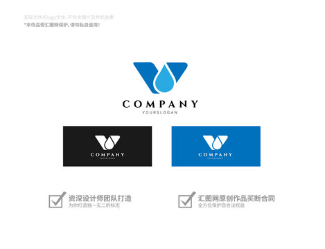 v字母logo