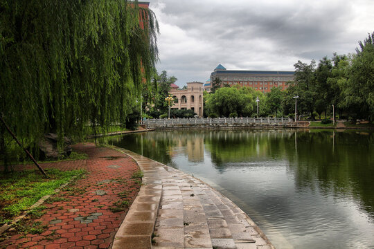 渤海大学校园风景