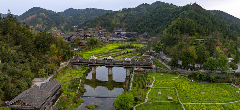 广西柳州程阳八寨永济桥