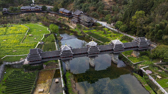 广西柳州程阳八寨永济桥