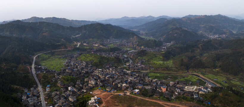 广西柳州程阳八寨春天