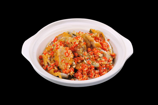 砂锅焗鱼块