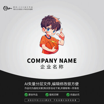 篮球培训班运动教育课LOGO