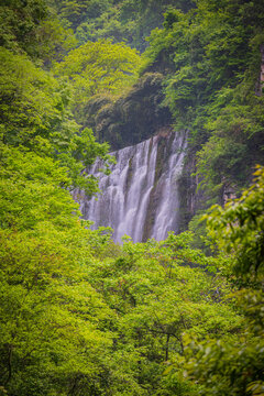 高山瀑布