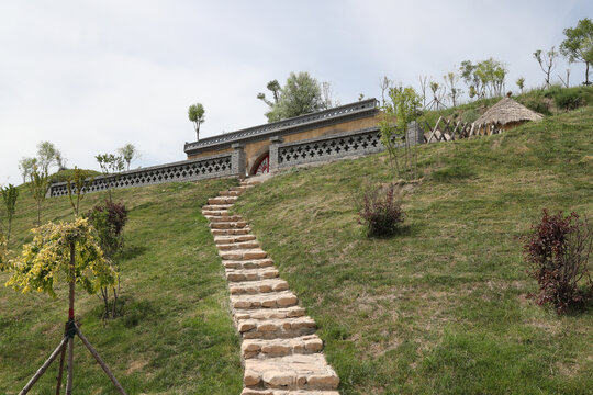 山坡小院