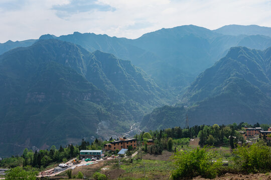 山村风貌