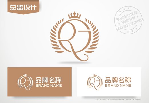 女性会所logo字母RG组合