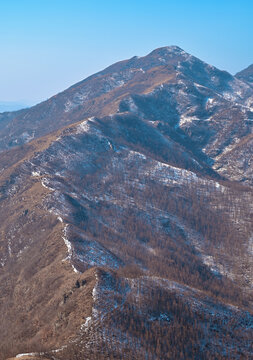 高山雪景