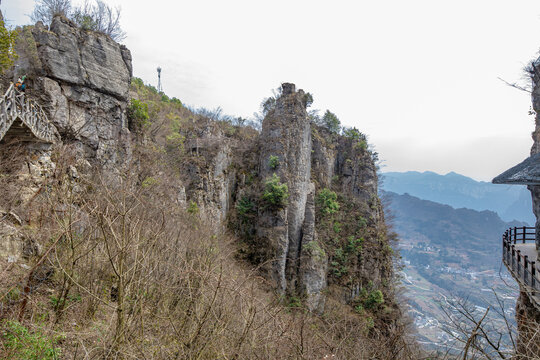 恩施大峡谷风光