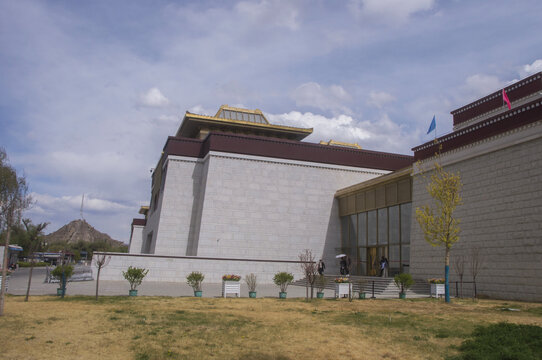 西藏博物馆外景掠影