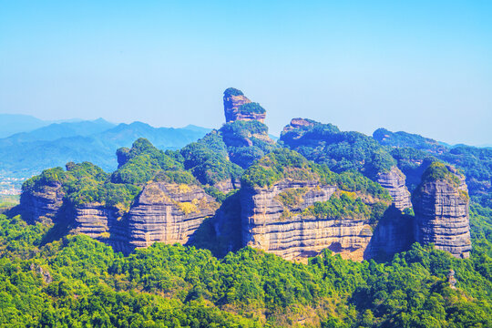 广东韶关丹霞山风光