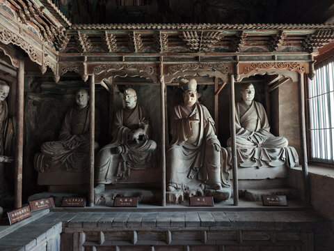 双林寺十八罗汉像