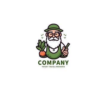 农家蔬菜logo