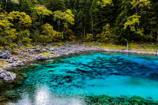 四川九寨沟风光