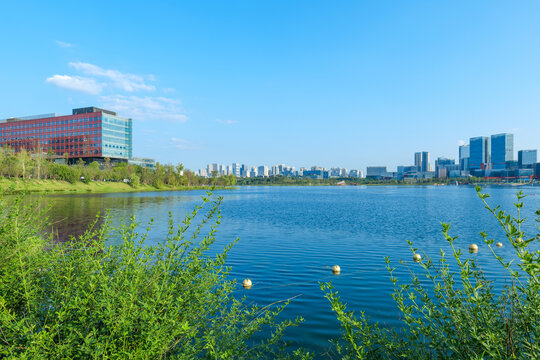 四川成都天府新区兴隆湖公园