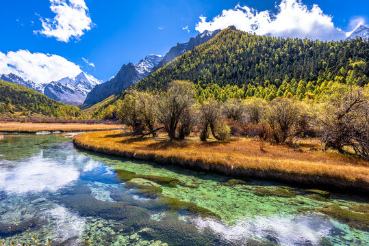 稻城亚丁山水美景