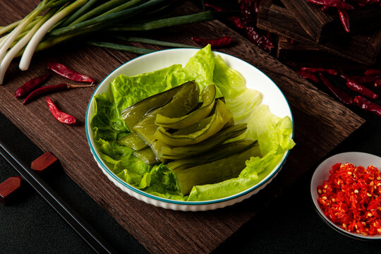 麻辣烫菜品海带条