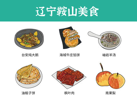 辽宁鞍山美食图鉴