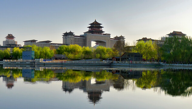 北京莲花池公园景观