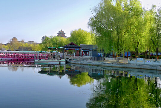 北京莲花池公园景观
