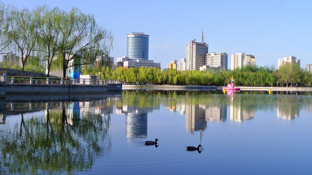 北京莲花池公园景观