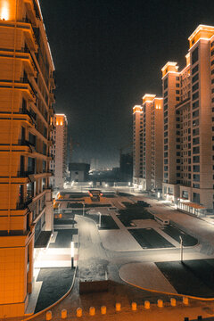 蔚县新城夜景