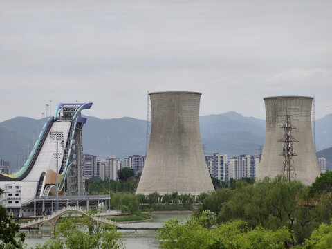 北京首钢园冷却塔