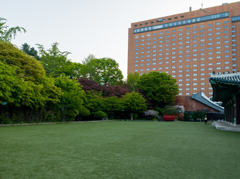 韩国首尔新罗酒店迎宾馆