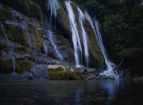 贵州排廷瀑布