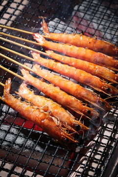 烤串串虾