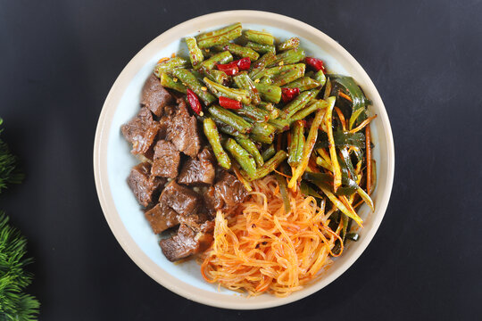 牛肉芸豆饭