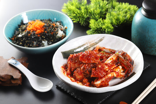 韩式辣酱酱蟹