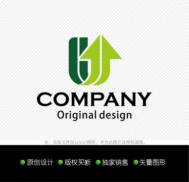 U字母logo设计