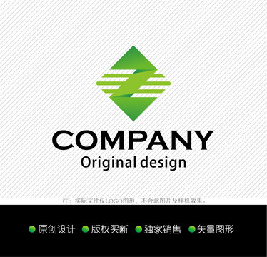 Z字母logo设计