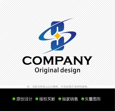 S字母logo设计