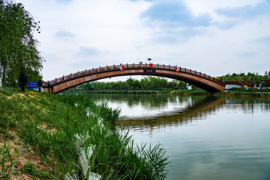京杭大运河沧州段沧曲桥