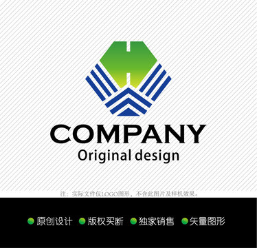 HW字母logo设计