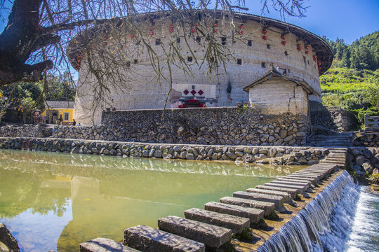 中国福建漳州南靖土楼