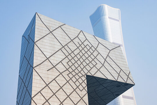 北京国贸CBD央视大楼中国尊