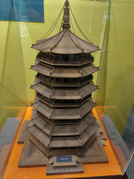 应县木塔模型